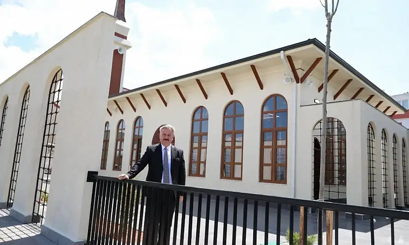 Selçuklu mahallesinin butik Hayrat Cami'si tamamlandı