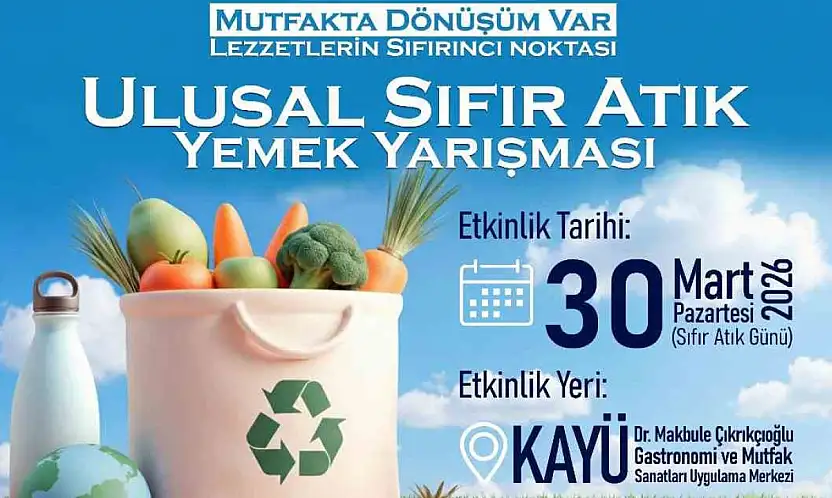 Talas Belediyesi'nden üniversitelilere sıfır atık yarışması