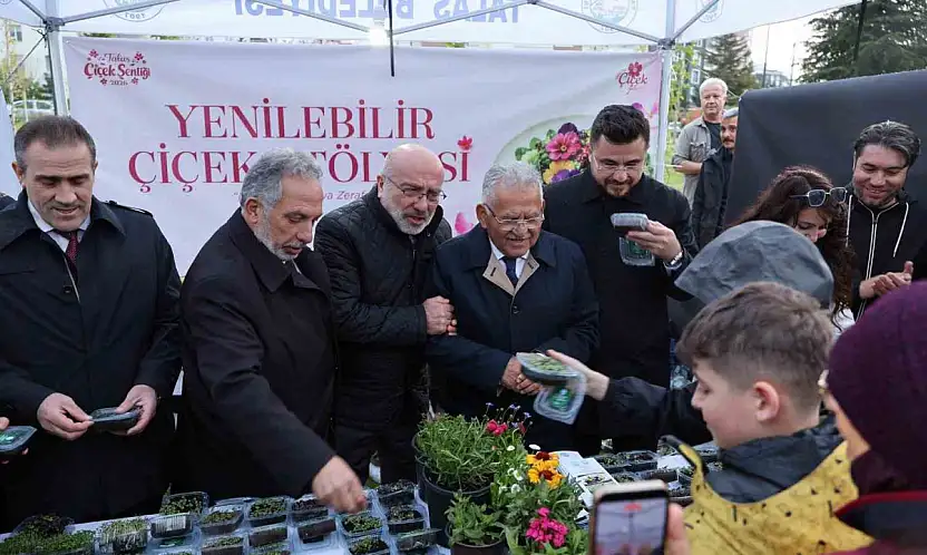 Talas'ta 'çiçek' gibi festival