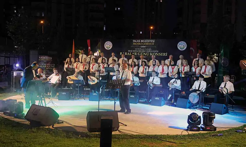 Talas'ta Babalar Günü hoş seda ile taçlandı