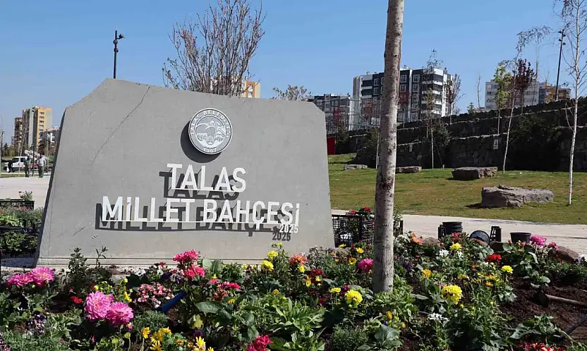Talas'ta bahar 'Çiçek Şenliği' ile taçlanıyor