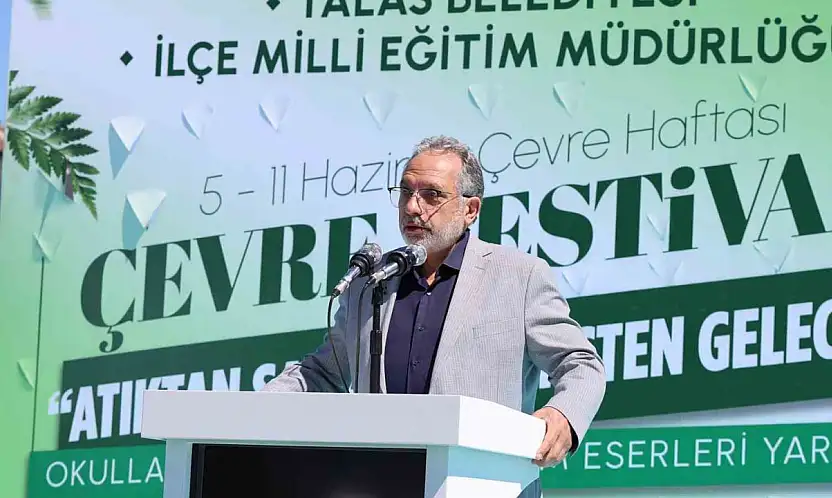 Talas'ta çevre bilinci şenlikle bütünleşti