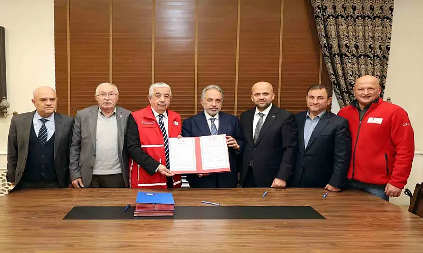 Talas'ta dayanışma köprüsü: tekstil bağışı gıdaya dönüşecek