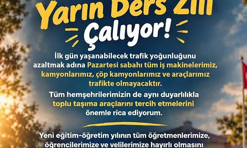 Talas'ta ilk gün trafik duyarlılığı
