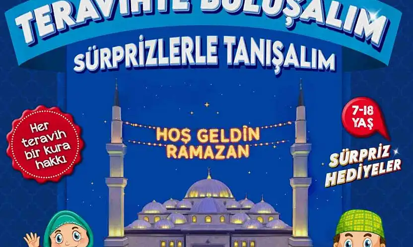 Talas'ta Ramazan akşamları çocukların neşesiyle şenlenecek