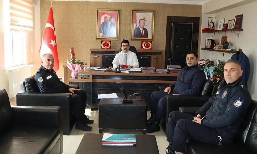 Tomarza'da '2025 yılı güvenlik ve asayiş' toplantısı yapıldı