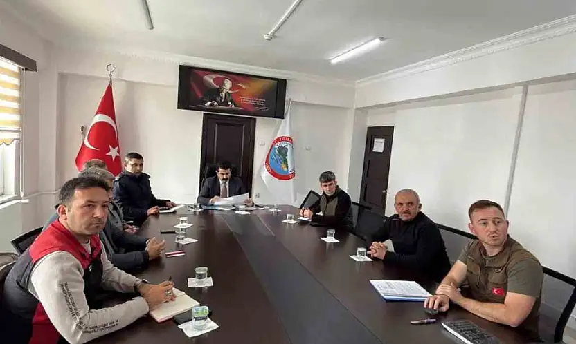 Tomarza'da Av Komisyonu Toplantısı yapıldı