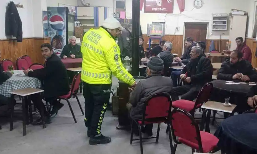 Tomarza'da vatandaşlar trafik ve dolandırıcılık konularında bilgilendirildi