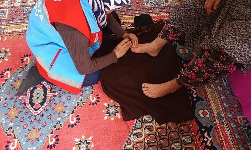 Tomarza'da Yaşlılar Haftası'nda anlamlı hizmet