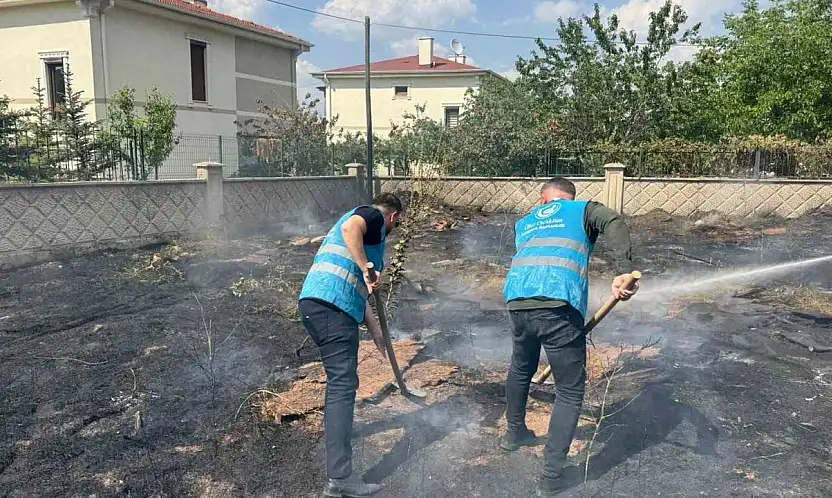 Ülkü Ocakları Kayseri İl Başkanlığı'ndan yangın duyarlılığı