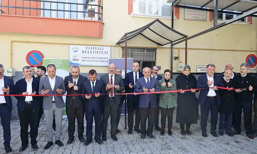 Yahyalı Ailem Derneği hizmete açıldı