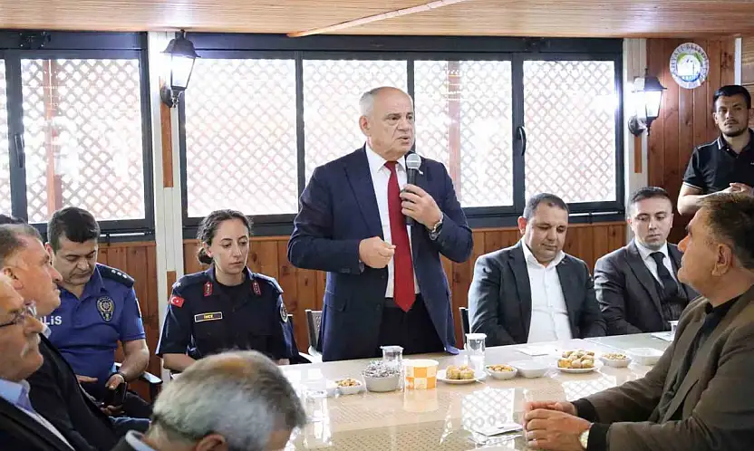 Yahyalı'da bayramlaşma töreni düzenlendi