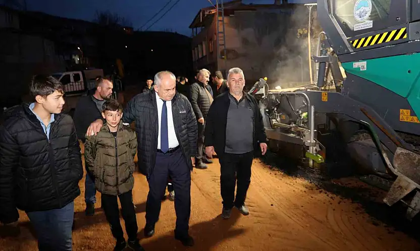 Yahyalı'da Karaköy Mahallesi sıcak asfalt konforuna kavuştu
