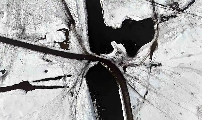 Yazın safari kışın buz pisti